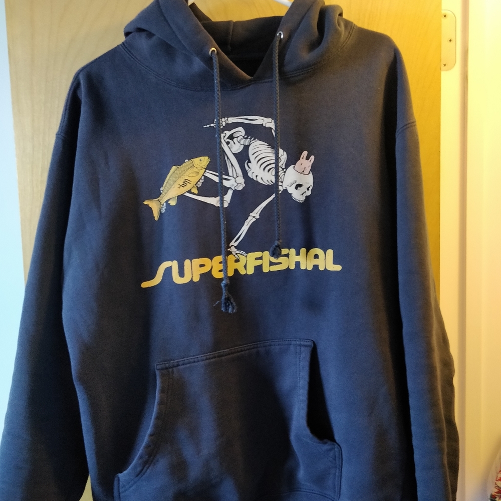 Jeremy Fish x Upper Playground hoodie